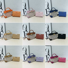 Bottega Veneta  New handcrafted openwork and woven raffia bag-5839  